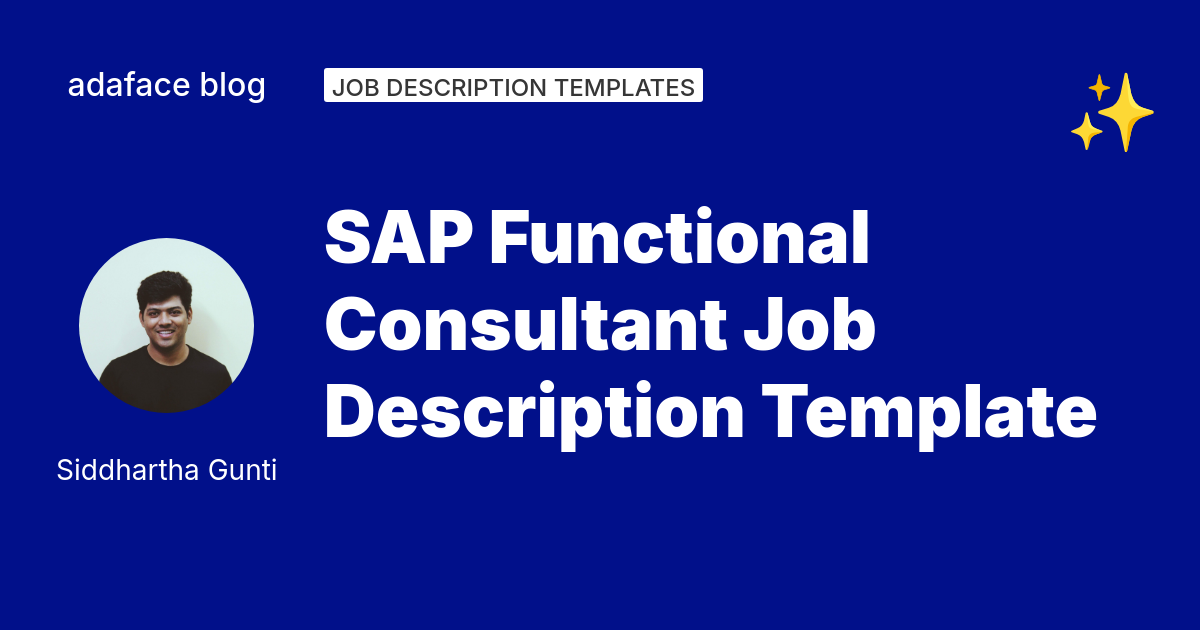 SAP Functional Consultant Job Description Template Adaface sap-functional-consultant-job-description-template-adaface